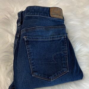 American Eagle Outfitters Dark Blue Skinny Jeans